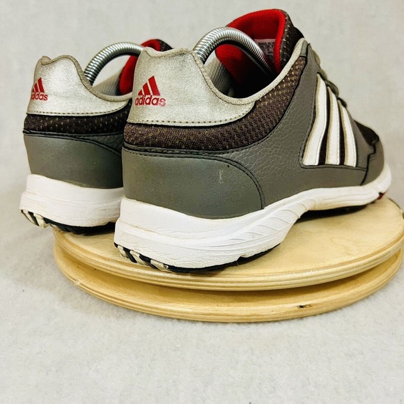 Adidas Tech Response 4.0 Golf Shoes Spiked Men's Size 9.5 Q47083 Gray Brown - Picture 5 of 6
